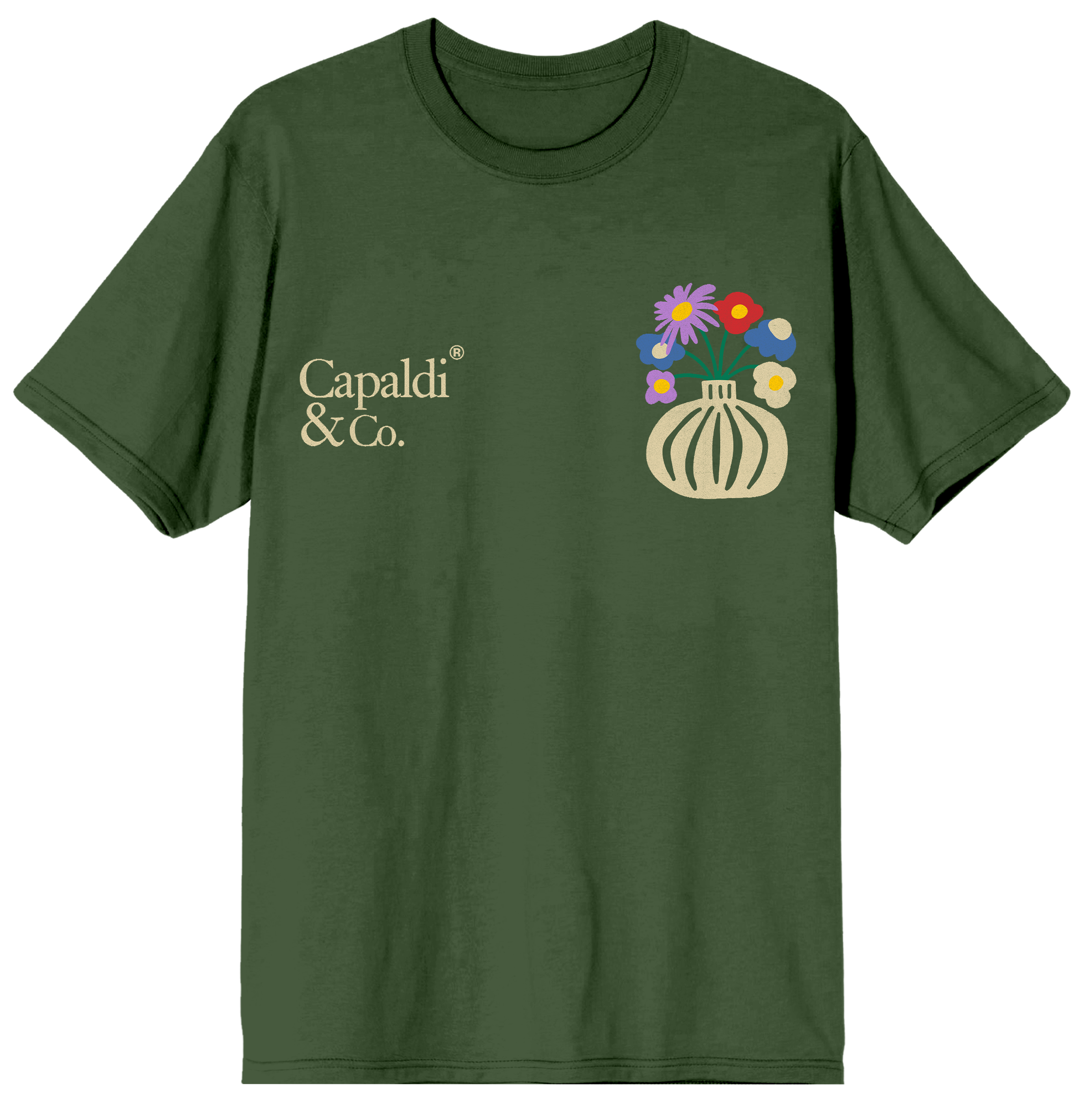 Capaldi & Co Flower Pot T-Shirt